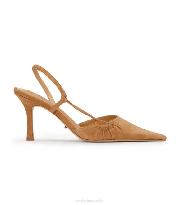 niedrige Absätze| de Tony Bianco Frauen Sakai-Absätze Butterscotch-Wildleder 4624269